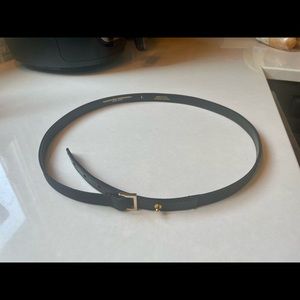 Carolina Herrera black Leather Belt